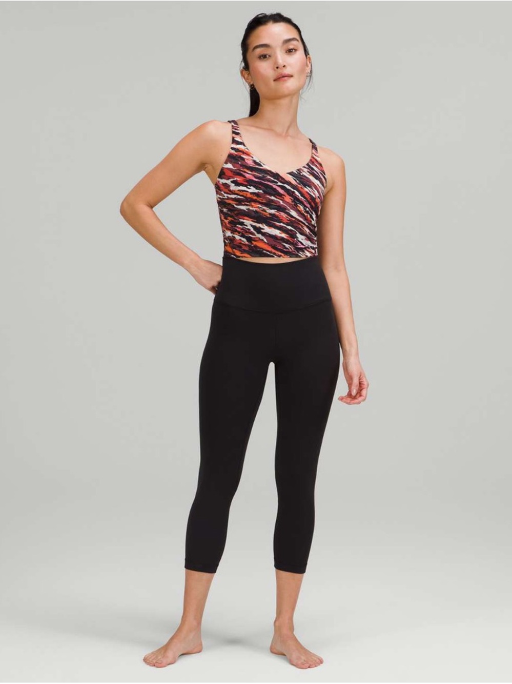 Lululemon Volcanic Tiger Tank Top
